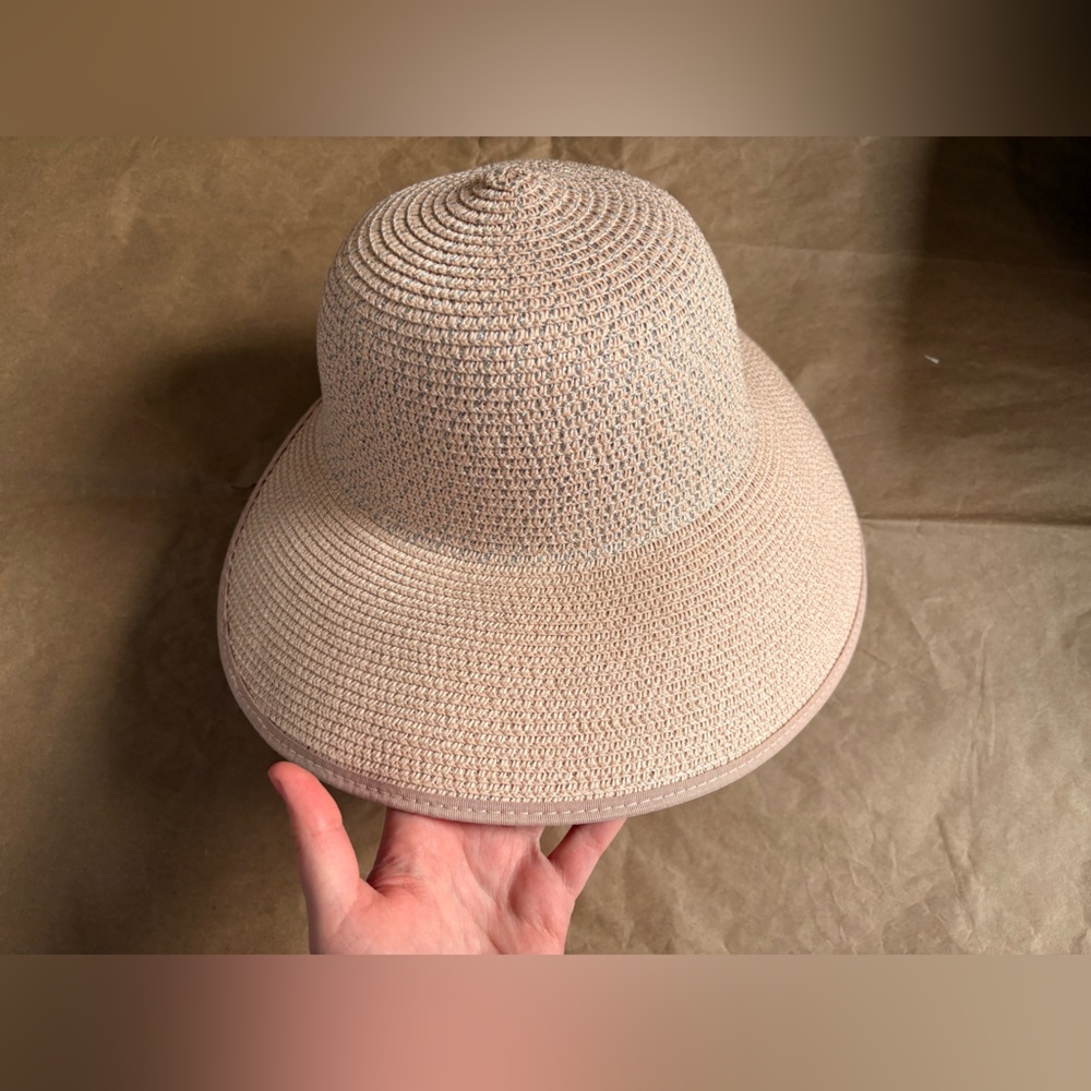 Magid Blush Woven Wide-Brim Sun Hat